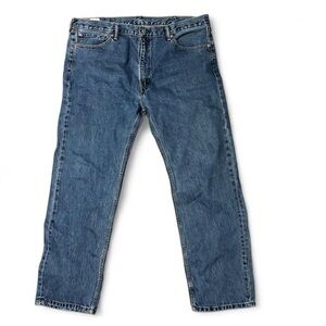 Levi’s 505 Regular Fit Straight Leg Jeans – W44